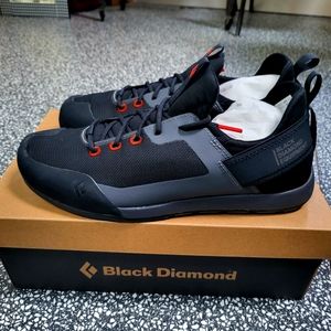 Black Diamond Session 2.0 approach / hiking shoes - black - size 11 men's - NEW